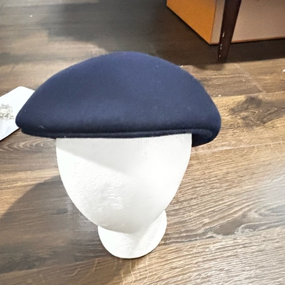 Pendleton men’s navy blue wool hat  like new condition size large driving cap - Picture 8 of 8